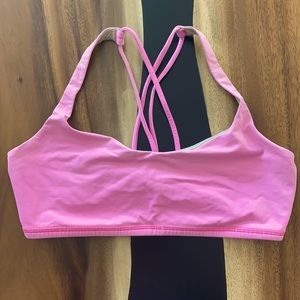 lululemon pink sports bra